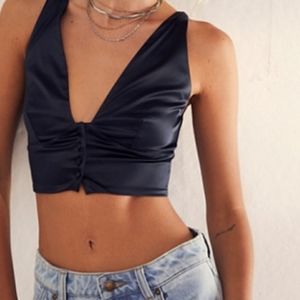 New With Tags Intimately Free People Back & Forth Brami in Black